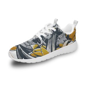 Designer Heren dames aangepaste schoenen Diy schoen zwart wit groen design heren trainers mode buiten sport sneakers lopers op maat gemaakte promotiemaat 40-45