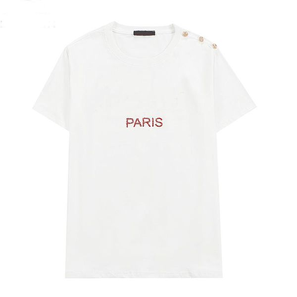 Designer Mens Womens Tops T-shirts Designer Tees Garçons Filles Lettres Imprimé Tops Casual Trendy Couple Tshirts 100% coton chemises