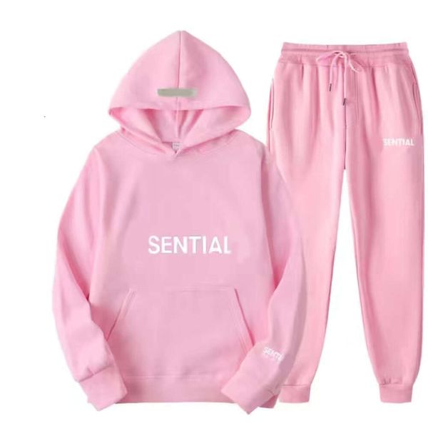 Designer Femmes Survêtement Mode Sweatsuit Deux Pièces Ensemble Lettre Imprimer À Manches Longues À Capuche Hip Hop Pantalon De Survêtement Pantalon Streetwear Mâle Femelle 2PCS Costume De Jogging