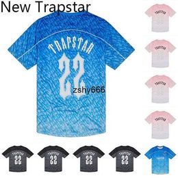 Designer Mens Womens trapstar t-shirts polos couples lettre tshirts women trapstars pli-pliers tendus