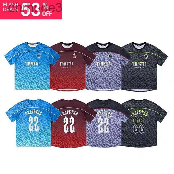 Diseñador para hombre para mujer Trapstar camisetas Polos Parejas Carta Camisetas Mujeres Trapstars Jerseys de moda Tees Tamaño de la UE S-XL S7AE