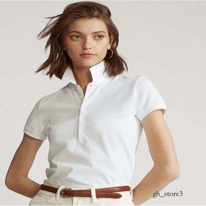 Diseñador para hombres camisetas para mujer Polo T Shirt For Man Polos Horse Luxury Summer Lapely bordado Soled Slim Camiseta de manga corta Camisa clásica Lady White S-XL 256