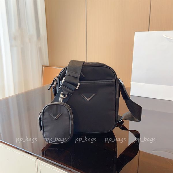 Bolsos de mensajero de diseñador Hombres Cross Body dos en uno Bolso de teléfono Bolsos de cámara Crossbody de moda para mujer