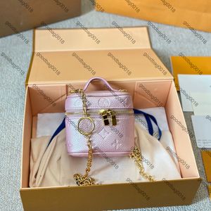 Designer Micro Vanity Bag Mini Cosmetic Bag Nano Make Upt Tassen Munt Portemortelportemonnee Breedte 10 cm