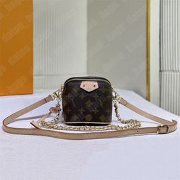 Designer Micro Vanity Camera Box Femmes Hommes Mini Bumbag Bandoulière Cas Cosmétiques Lady Mini Pochette De Maquillage Maquillage Sac Cube Sac À Main