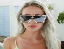 Diseñador Millionares Ray Cycle Lujosas gafas de sol de moda para mujer para hombre Nuevo marco grande Gafas de personalidad europea americana 7864861