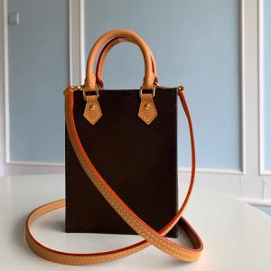 Diseñador mini petit sac plat bolso M81295 correa para el hombro desmontable y ajustable mini tote nuevas bolsas de partituras delicadas compactas individuales