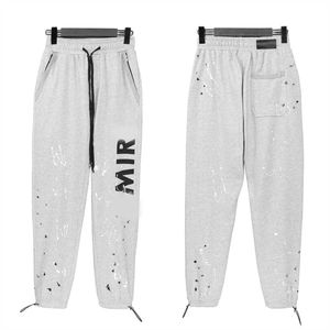 Pantalones para hombres Diseñador Miri Moda High Street Ken Bean con los mismos pantalones Deportes casuales básicos Pantalones de corsé sueltos para hombres y mujeres marea S-XL
