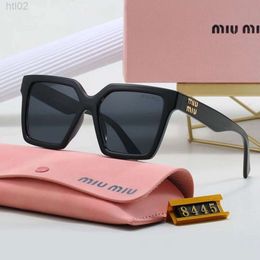 Lunettes de soleil Miu de styliste Miui Miuity Miu Tiktok Net rouge, même boîte, protection solaire, mode polyvalente, tendance coréenne