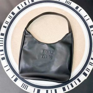 Designer Miui Week-end Sac à aisselles fourre-tout de luxe en cuir véritable femme voyage dame shopper sac à aisselles cléo épaule premium sac à main sac à main bandoulière sacs d'embrayage