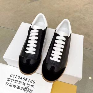 Designer MM6 Lifestyle Casual schoenen Gambetta Campus voor heren en dames Lage vetersluiting Luxe zwart licht koffie Sportschoenen Feather Fashion Trend Unisex schoenen 36-45