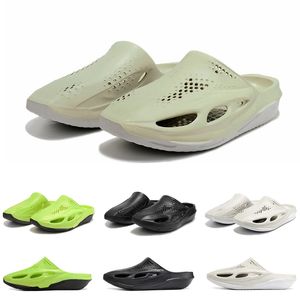 Designer MMW X 005 Men Dames Slippers Sandalen Glides Summer Slip-on slippers Zwart Wit licht Bot Green Mens Schuifglaasjes Sandaal Koel schoenen 36-45