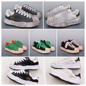 Designer MMY sportschoenen Maison Mihara Yasuhiro Dikke zool Shell Voorplaat Vervorming Opgelost ijs Zwart-witte schoenen Heren- en damesteen