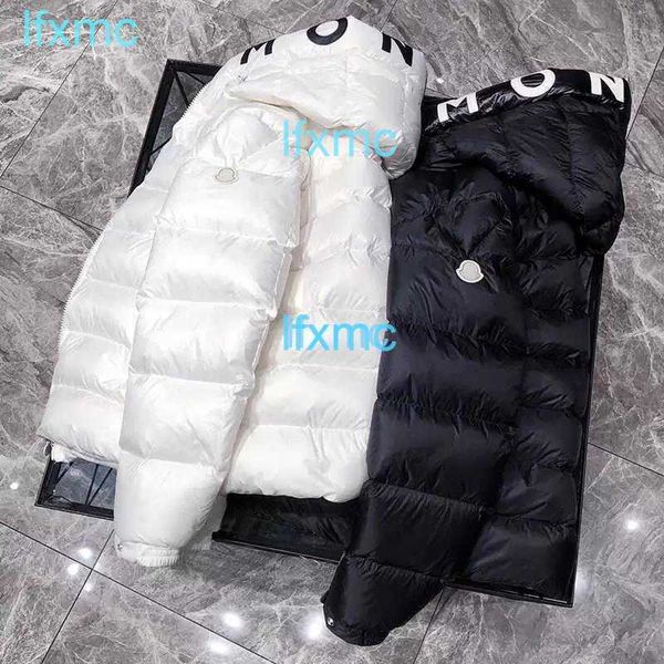 Designer Mon Vestes pour hommes Hiver Puffer Down Veste Manteaux Rembourré et épaissi Coupe-vent Classique France Marque À Capuche Zip Warm Matter Manteau W2XD 87AV