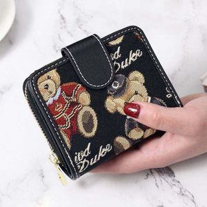 diseñador clip de dinero billetera billetera mujer moda estampados crossbody billetera bolso de hombro multi multi mujer casual lona cadena bolso billetera tarjetero monedero