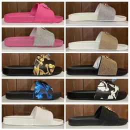 designer muilezels vrouw buitenschoenen platte schoenen heren dia's zomer paar schoonheid hoofd mode luxe dia's anti slip wit een woord slepen heren dia's designer slippers