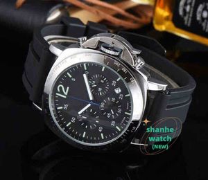 Diseñador múltiples hombres más vendidos Time Brand Sports Zone Watches Cronograph Silver Bisel Silicone Strap Mens Military Watch Montre Hommepej7