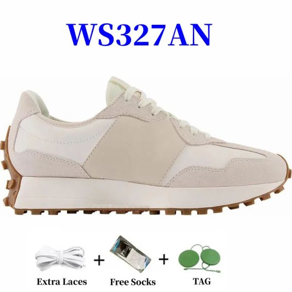 Designer N327 New Balan 327 Chaussures Trainers Triple Running Shoes Casablanca Green Wheat Sports Red White Paisley Market Dibrant Castle Outdoor Women Mens
