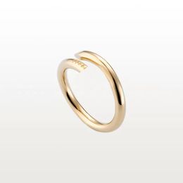 Designer Nail Ring Luxury Bijoux de bijoux Midi Love Rings pour les femmes accessoires de mode en alliage en alliage en alliage en alliage en or
