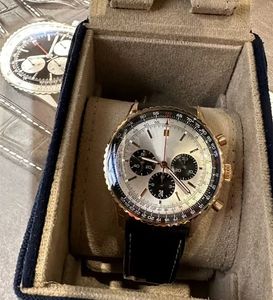 Designer navitimer horloge aaa kwaliteit herenhorloge quartz montre de luxe formele kantooraccessoires paar stijl luxe horloges ijsblauw xb010 B4