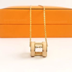 Designer ketting klassieke luxe hart ketting hanger kettingen vrouwen 18K gouden letter ketting