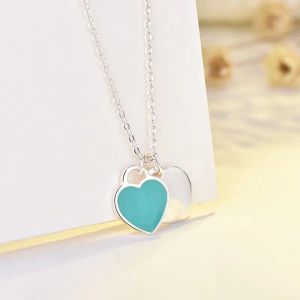 designer ketting voor vrouwen hart ketting klassieke designer sieraden gouden ketting luxe sieraden Valentijnsdag cadeau met doos
