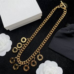 Ontwerper ketting Gouden kettingen voor vrouwen Luxe ontwerpers sieraden kettingen voor mannen Liefde klaver ketting