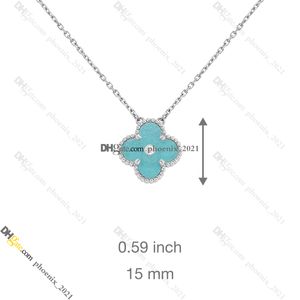 Créateur de bijoux pour femme Collier diamant Van Clover Collier en nacre Acier titane Plaqué or 18 carats Ne se décolore jamais Non allergique, Store/21621802