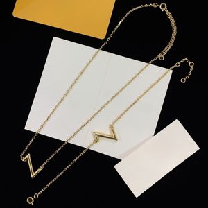 Ontwerper Ketting Sieraden Klassieke Parel Diamant Mode Luxe Sfeer Brief Sieraden Dames Sieraden Geschenkdoos