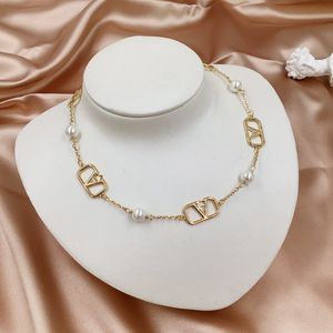 Collier de créateur atmosphère de luxe bijoux charme collier de datation de datation de haute qualité cadeaux