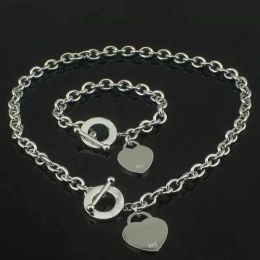 Designer ketting Luxe designer sterling zilveren hartarmband Voeg armbandsetvorm toe Originele mode Klassieke hartarmband Kerstcadeau