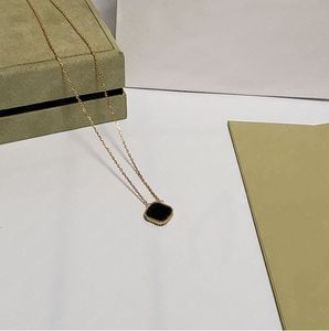 collar de diseñador collares colgantes para hombres y mujeres moda collar de oro de 18 quilates regalos de hombre para mujer
