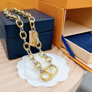 Collier de créateur nouveau collier en or et en argent