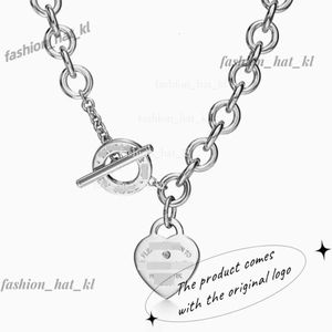Designer ketting Tiffanyjewelry hart ketting