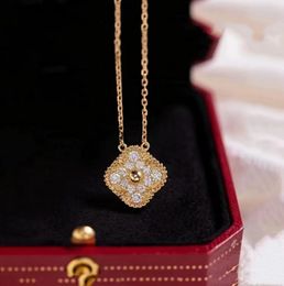 Designer ketting van klaver ketting goud ketting ontwerper sieraden vrouw kettingontwerper hebben 15 m vier blad choker luxe sieraden charmes meisje ketting cadeau