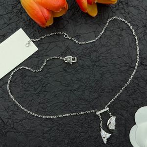 Designer ketting vrouw luxe ketting titanium stalen sieraden set cadeau gratis verzending hart ketting