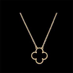 Designer kettingen klaver hanger kettingen 18K vergulde moederdag cadeau luxe dames sieraden ketting