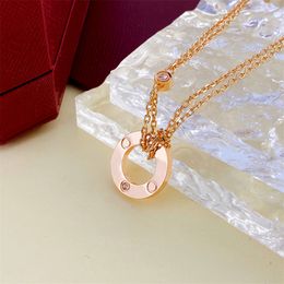 designer kettingen ijs uit ketting goud Zilver plaat liefde sieraden cirkel natuursteen initiaal heren diamanten hangers initiële luxe ketting gepersonaliseerd