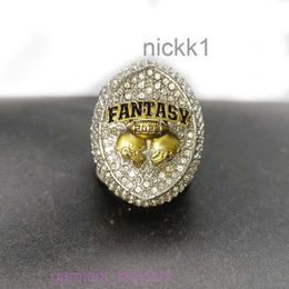 Ontwerper Nieuwe 2023 Fantasy Football Championship Ring League Trophy Winnaar Maat 9-12 RP22