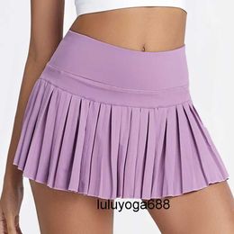 Designer nieuwe 23ss Tennis Rokken Cloud Hide Vrouwen Veilig Golf Running Geplooide Broekrok Sport Fitness Gym Shorts Pocket Taille dames Rok