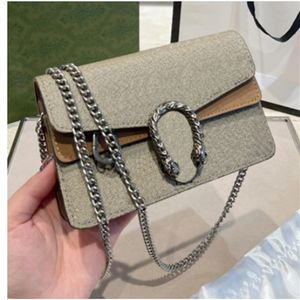 Designer tassen winkelen 2023 damestas handtas handtassen beperkte stijl ketting PU echt leer schouder diagonaal voor vrouw crossbody tassen vrouwelijk