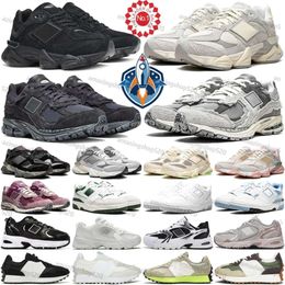 Designer Nouveau 9060 2002r chaussures hommes femmes chaussures de course à course 9060S Sneakers extérieurs Pack Protection Phantom Rain Cloud Arctique Grey Sea Salt Triple Sports noirs