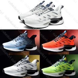 Designer New Air Cushion Sports Chaussures Mesh Competition respirant Chaussures de basket-ball Absorption de choc légère Chaussures pour hommes en plein air chaussures de course 35-45