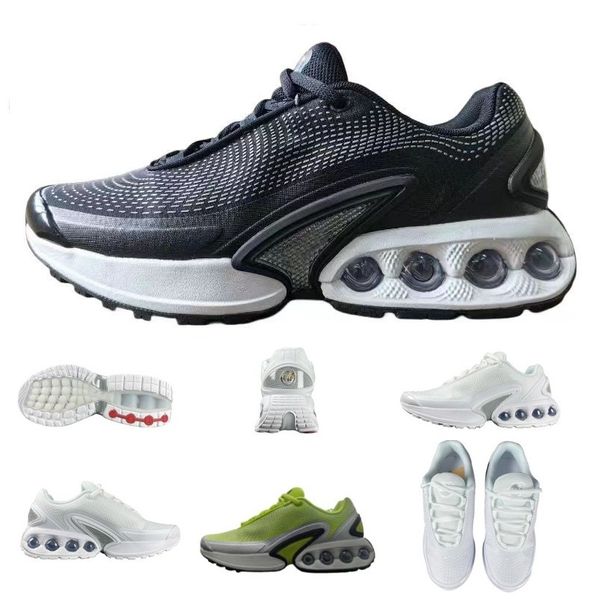 Designer Nouveaux chaussures coussinées à l'air max dn chaussures vertes fluorescentes hommes femmes triple noir blanc maratho couler dns dns infinity run sports entraîneurs baskets