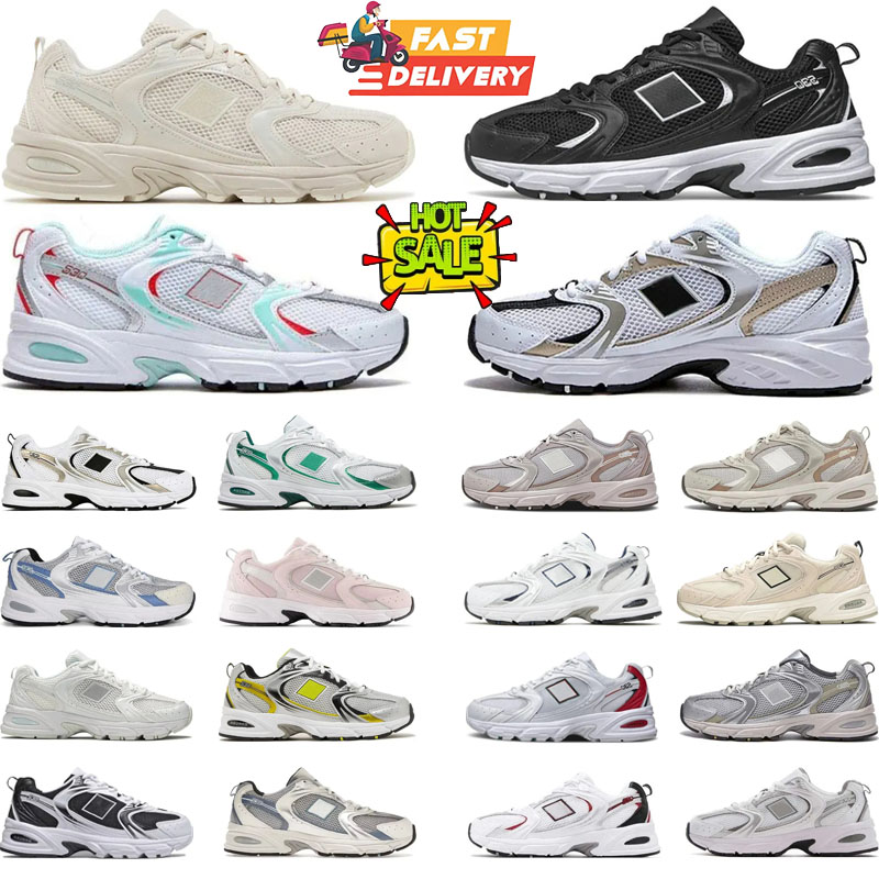 Designer New balanace classic 530 designer shoes White Silver Beige Angora Ivory Black Cream Grey Stone Pink men casual sneakers women outdoor sports trainers
