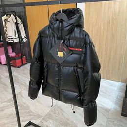 Designer Nouvelle marque Automne Hiver Light Down Jacket Mode Homme À Capuchon Court Grand Ultra-mince Léger Jeunesse Slim Manteau Down Vestes