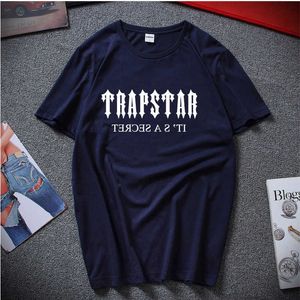 Designer Nouvelle Marque Trapstar Mode Hommes T-shirts Vêtements Xs-2xl Hommes Femme Mode Hommes Coton Imprimer Casual Lâche Teeshirtr42u