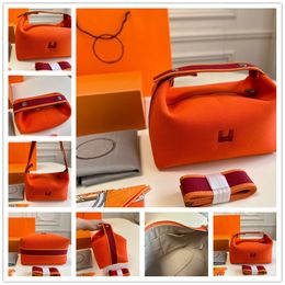 designer nieuwe bruid-a-brac cosmetische tassen unisex canvas handtas lunchbox tas canvas cosmetica opbergtas mini clutch bag draagbare bento tas