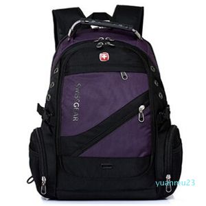 Diseñador-Nuevo diseño de marca de moda Bolsa de viaje para hombre 15 6 pulgadas Hombre Mochila Bolsas de poliéster Bolsas de hombro impermeables Computadora