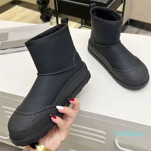 Diseñador -Nuevas botas de invierno de nieve de esquí Botas de marca con logotipo de marca Boot de tobillo impermeable botas de moda clásica